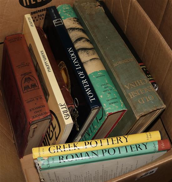 3 boxes of books - literature etc